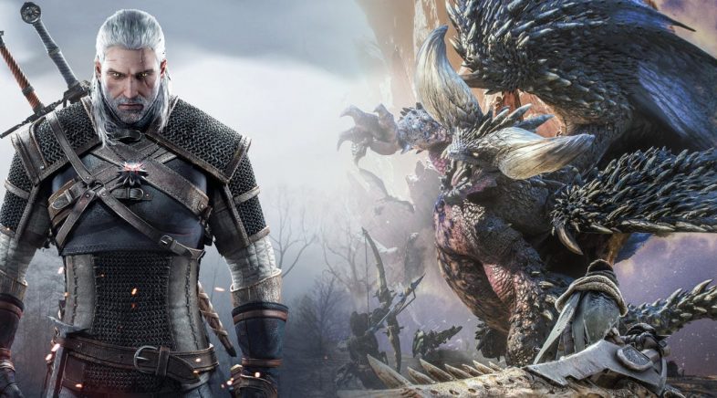 Geralt de Rivia tamén cazará en Monster Hunter World