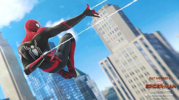 Marvel’s Spider-Man se actualiza con dos nuevos trajes de Spider-Man: Lejos de casa