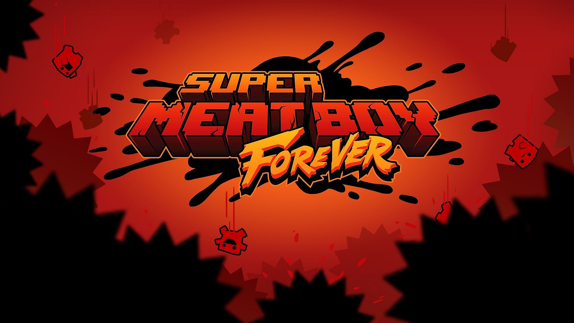 super meat boy forever fan art
