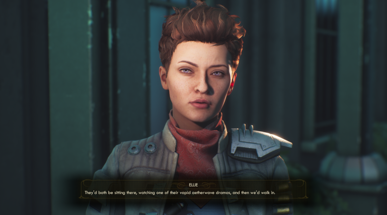 The Outer Worlds cumpre e aumenta o tamaño dos subtítulos e textos