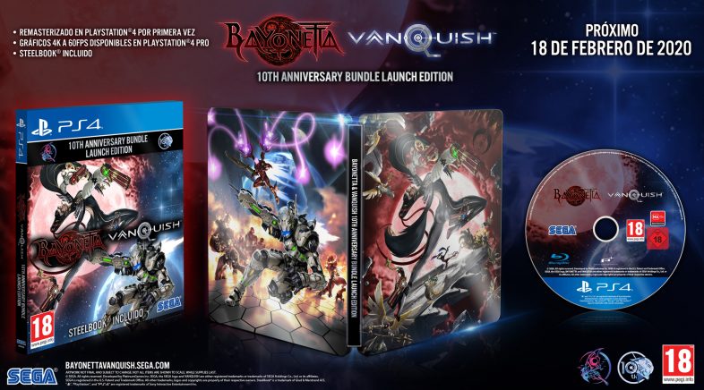 Bayonetta e Vanquish, unidos na festa pola súa chegada a PS4 e Xbox One