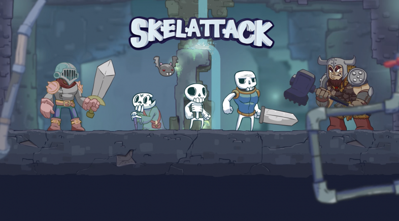 Konami presenta Skelattack, o seu novo e atractivo plataformas en 2D