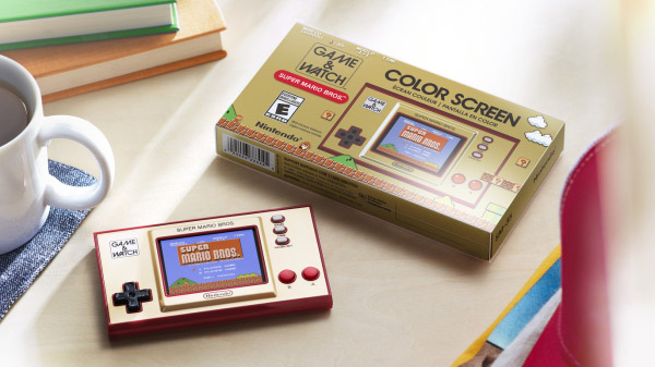 Game & Watch vuelve a la primera linea de la mano de Super Mario Bros.