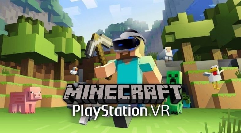 Minecraft recibirá soporte para realidade virtual en PS4