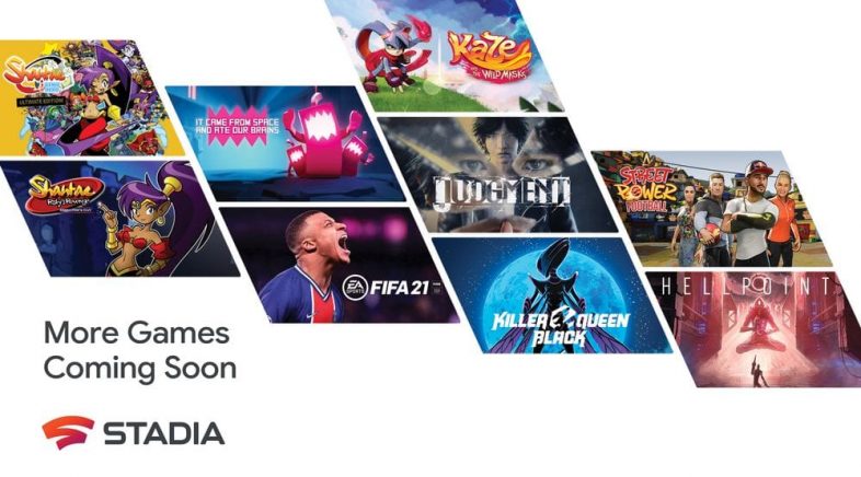 Stadia anuncia la incorporación de nuevos juegos y promete más de cien este 2021