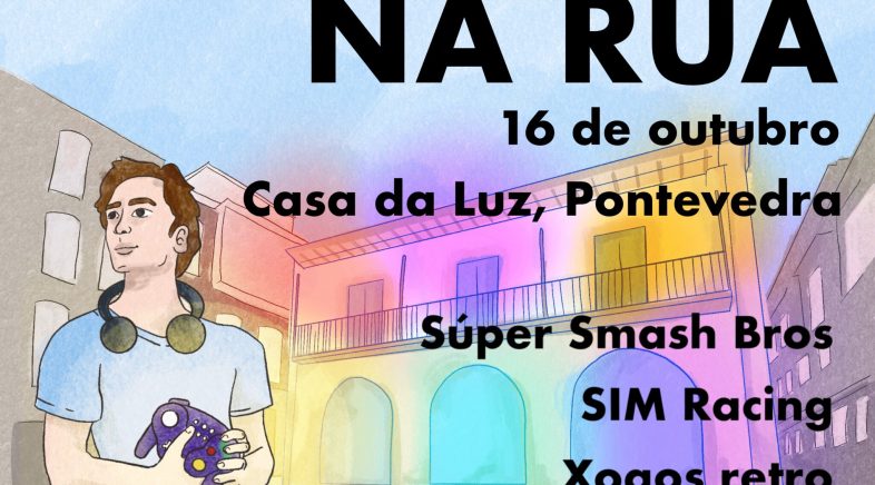 Gaming na Rúa, un evento con competición, cultura retro e simulación en Pontevedra