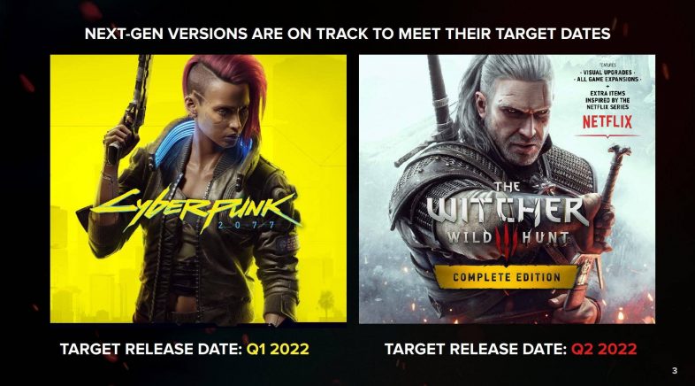 A versión de nova xeración de Cyberpunk 2077 verá a luz o primeiro trimestre de 2022